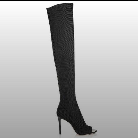 Jimmy Choo Desai Knee Boots - Picture 2 of 5